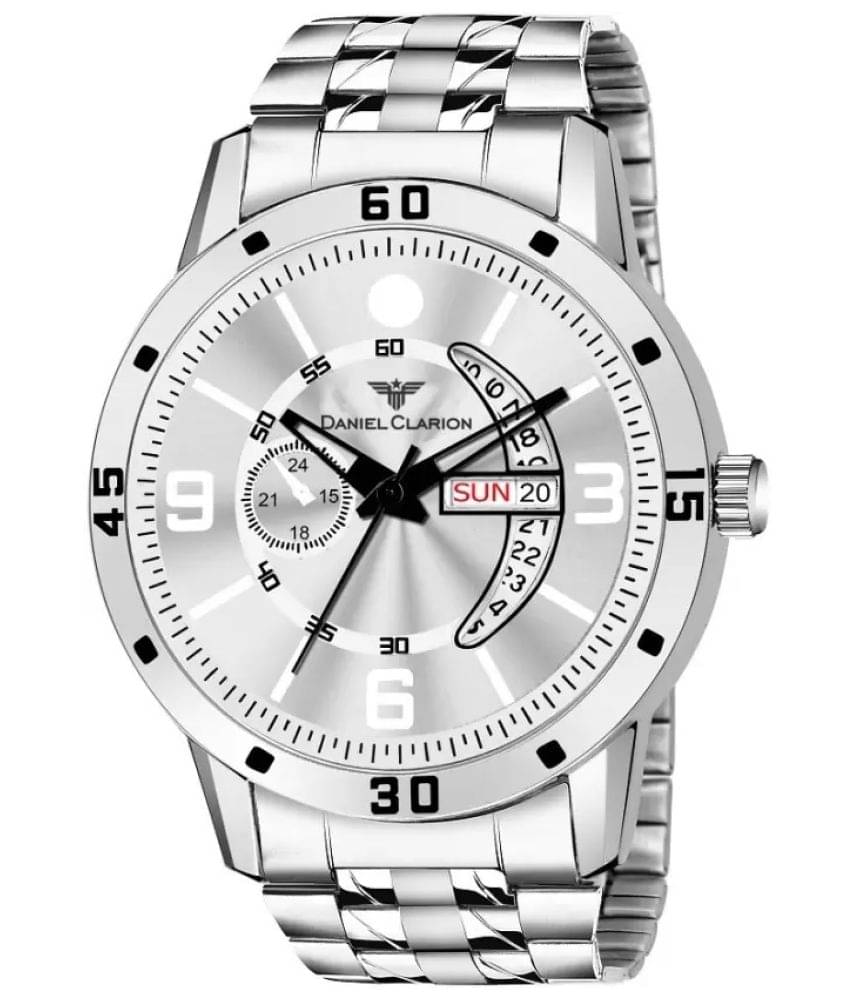     			Daniel Clarion - Silver Stainless Steel Analog Men's Watch