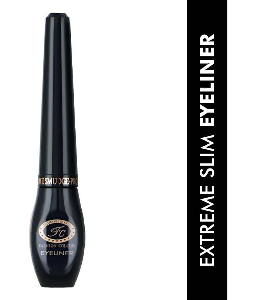 Fashion Colour - Black Matte Eye Liner Liquid ( Pack of 1 ) - Makeup - Eyes | Buy online on ZillyBuy