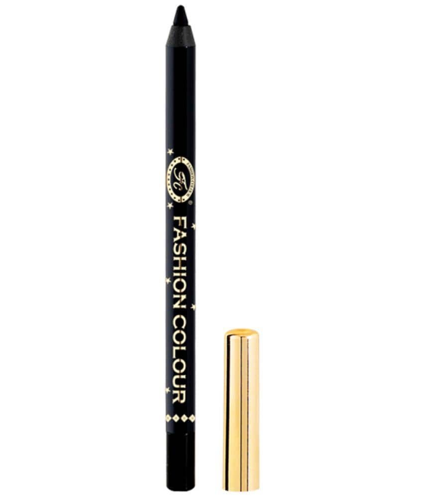 Fashion Colour - Black Natural Kajal 2 g Pencil ( Pack of 1 ) - Makeup - Eyes | Buy online on ZillyBuy