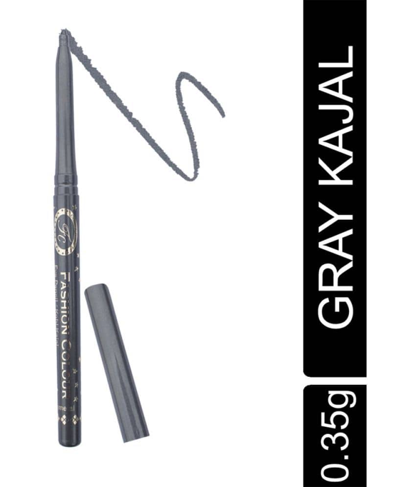 Fashion Colour - White Natural Kajal 1 g Pencil ( Pack of 1 ) - Makeup - Eyes | Buy online on ZillyBuy
