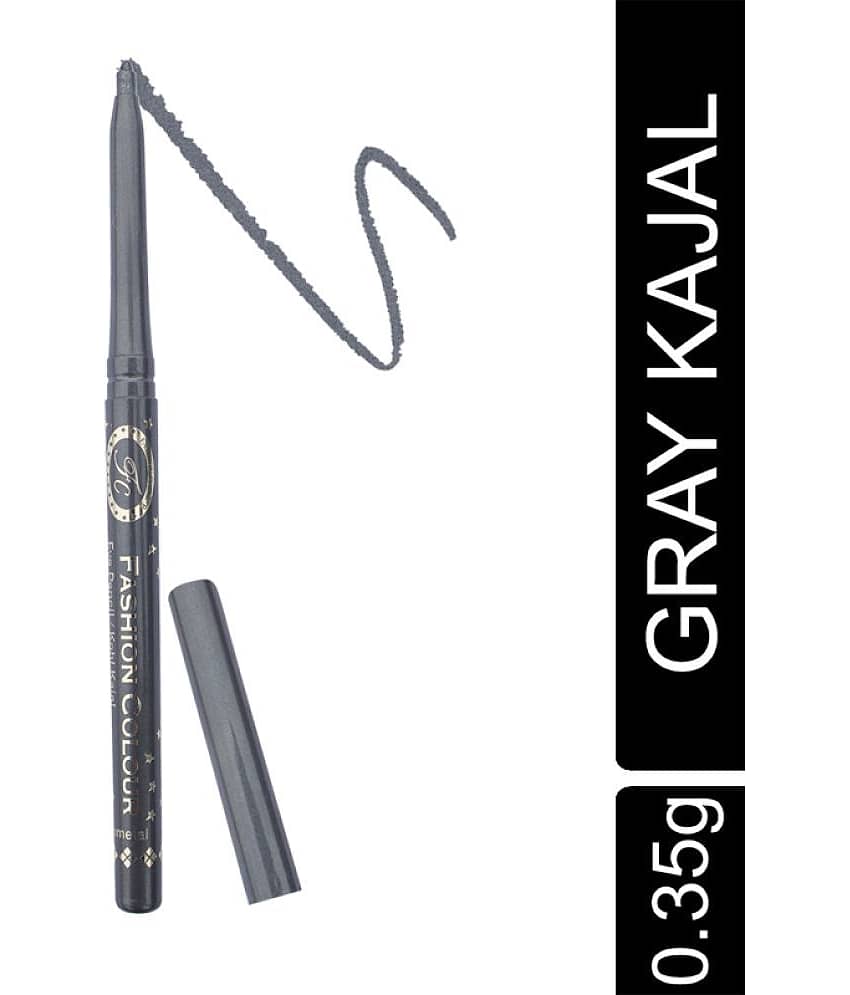 Fashion Colour - White Natural Kajal 1 g Pencil ( Pack of 1 ) - Makeup - Eyes | Buy online on ZillyBuy