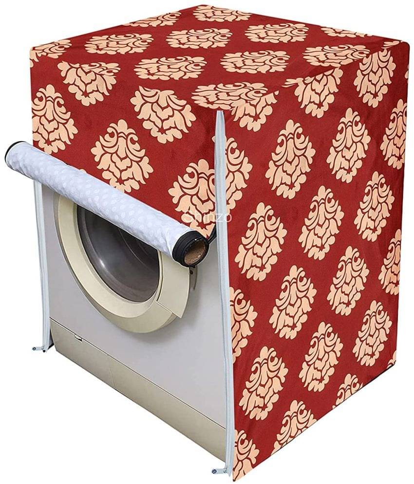     			Front Load Washing Machine Cover Compatiable For 6 kg,7 kg - Maroon