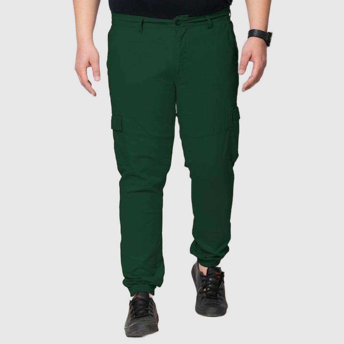     			IVOC Plus Men Regular Fit Cotton Cargo Joggers