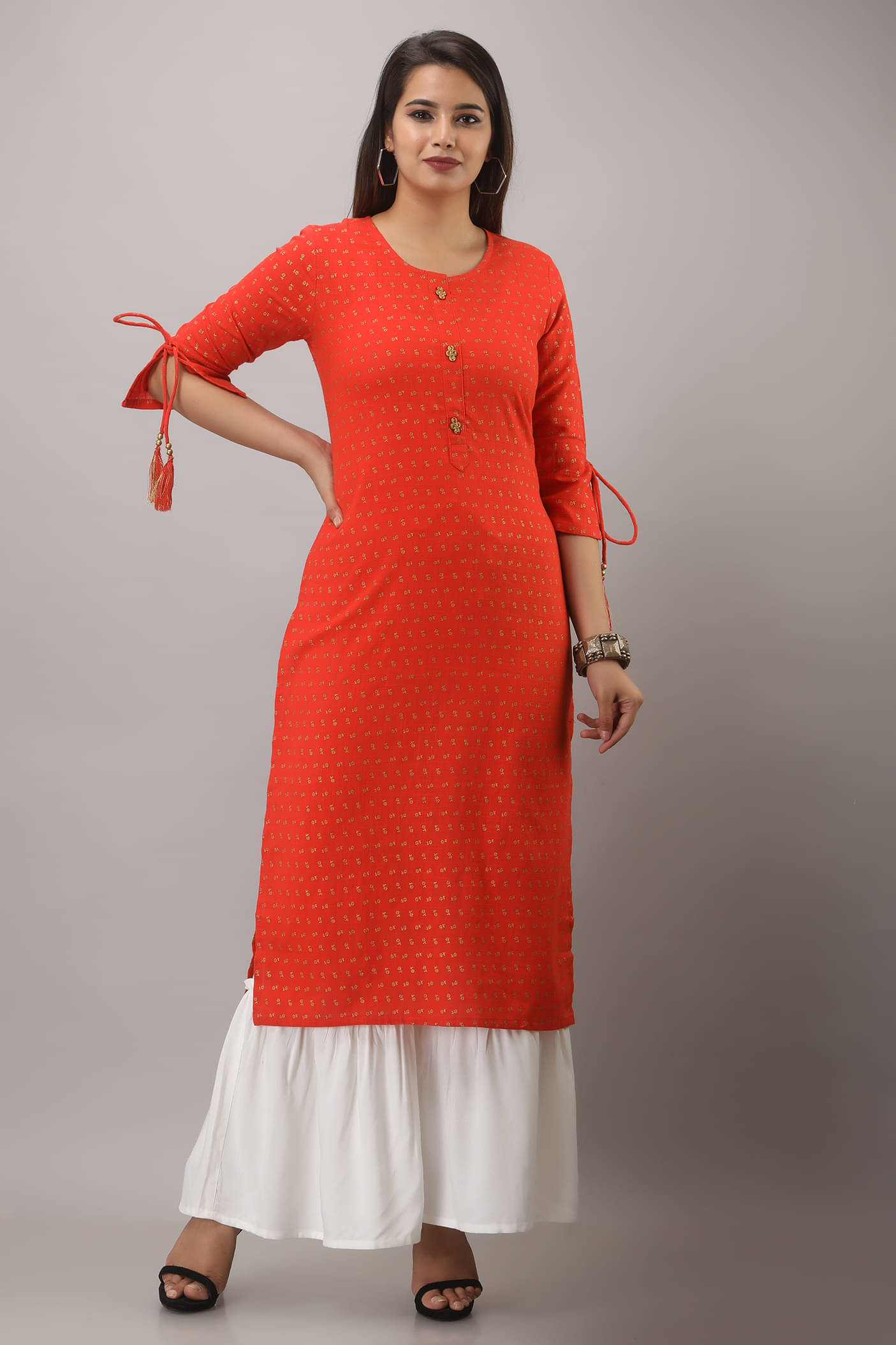 MAUKA - Red Straight Rayon Women's Stitched Salwar Suit ( Pack of 1 ) MAUKA - Red Straight Rayon Women's Stitched Salwar Suit ( Pack of 1 )
