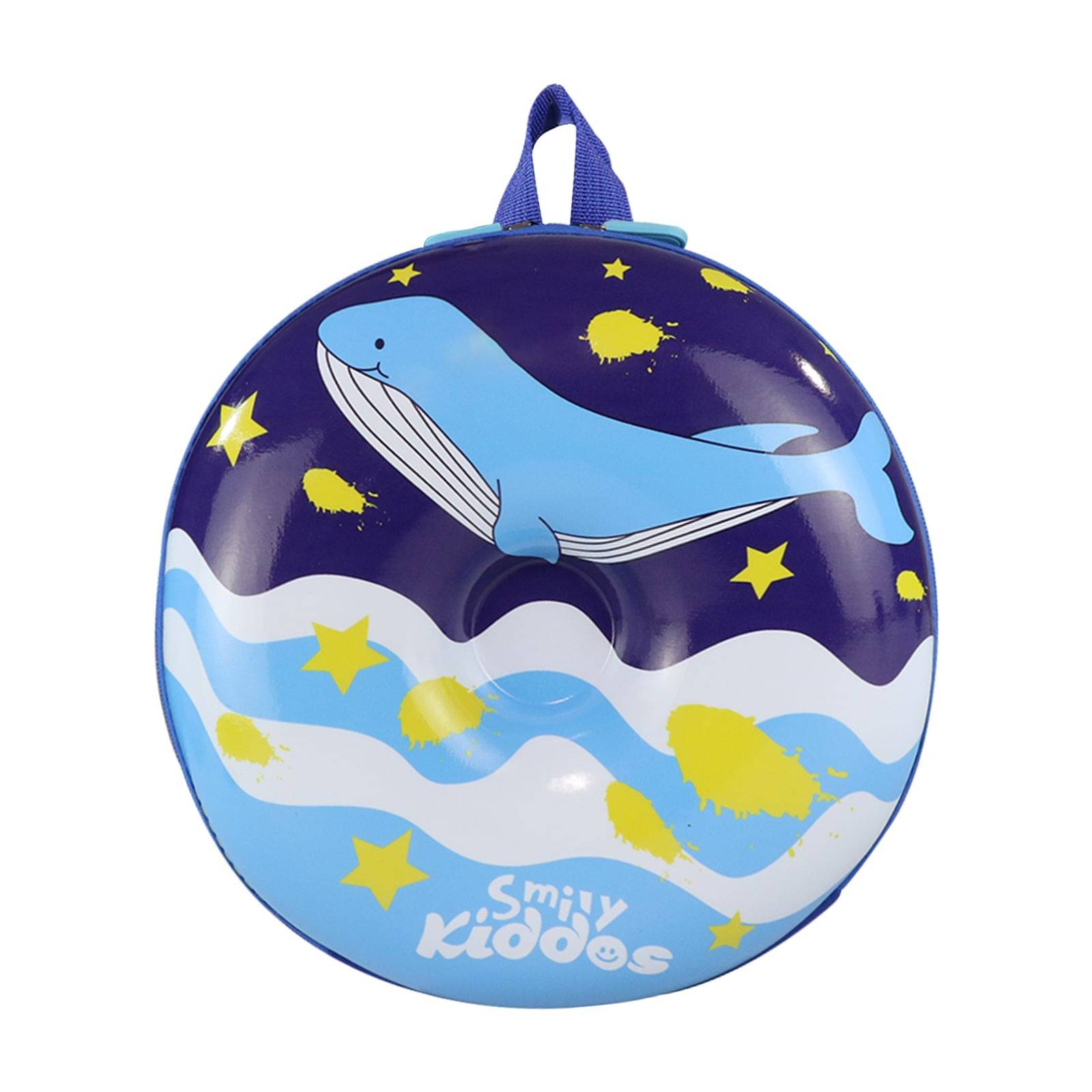     			Smily  kiddos 10 Ltrs Blue Polyester College Bag