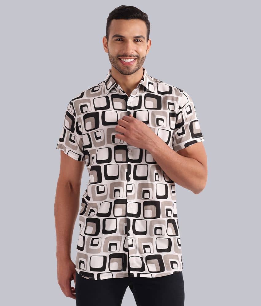 TrendiVastra - Multicolor Rayon Regular Fit Men's Casual Shirt ( Pack of 1 )