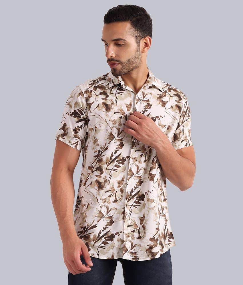 TrendiVastra - Multicolor Rayon Regular Fit Men's Casual Shirt ( Pack of 1 )
