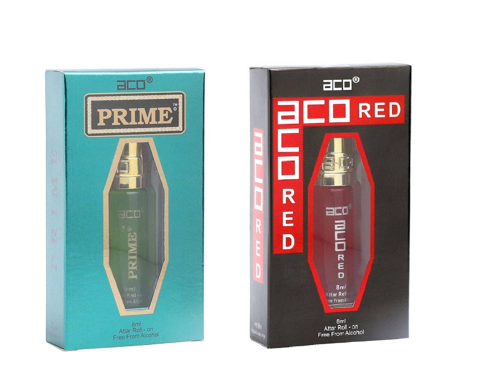aco perfumes ACO PRIME & ACO RED Concentrated Attar Roll On 8ml COMBO SET aco perfumes ACO PRIME & ACO RED Concentrated Attar Roll On 8ml COMBO SET