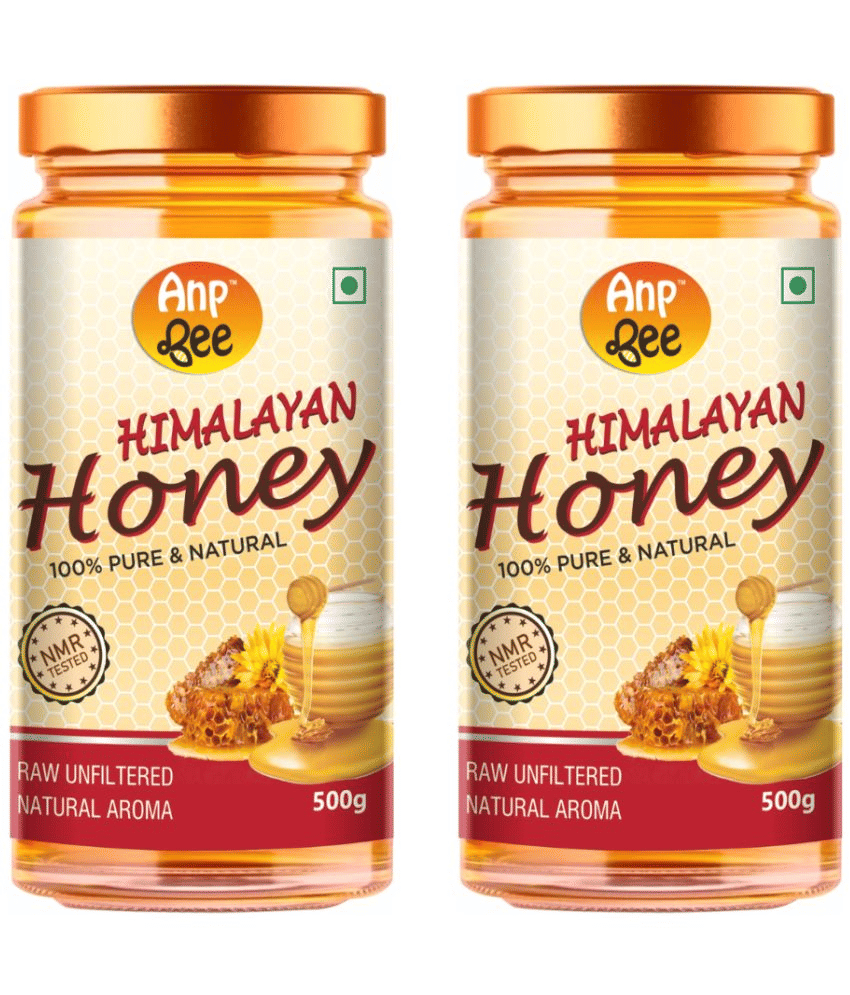 ANP BEE Honey Raw Himalayan Honey 500 g Pack of 2 ANP BEE Honey Raw Himalayan Honey 500 g Pack of 2