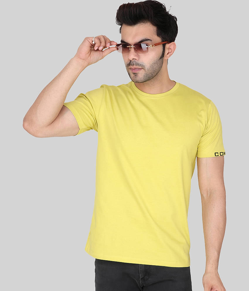 Comey Pack of 3 100% Cotton Regular Fit Men's T-Shirt ( Multicolor )