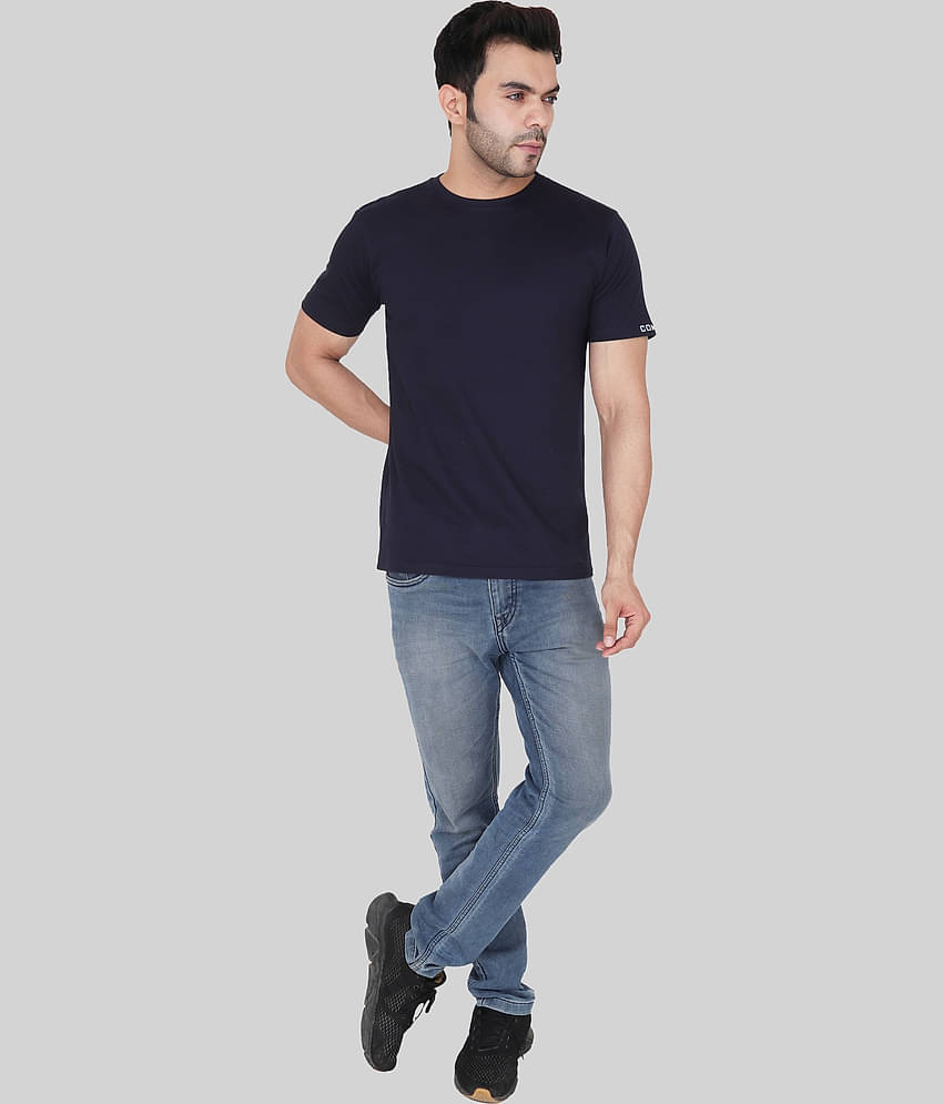 Comey Pack of 3 100% Cotton Regular Fit Men's T-Shirt ( Multicolor )