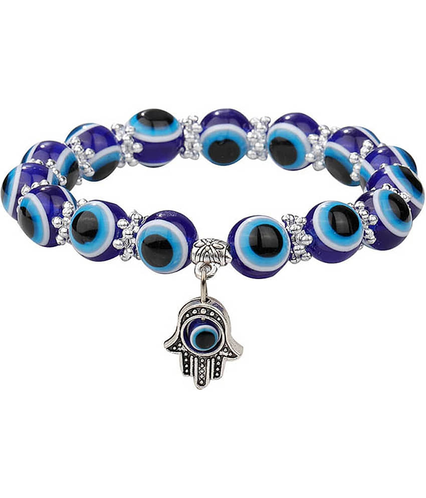 FASHION FRILL - Blue Bracelet ( Pack of 1 ) - Bangles & Bracelets | Buy online on ZillyBuy