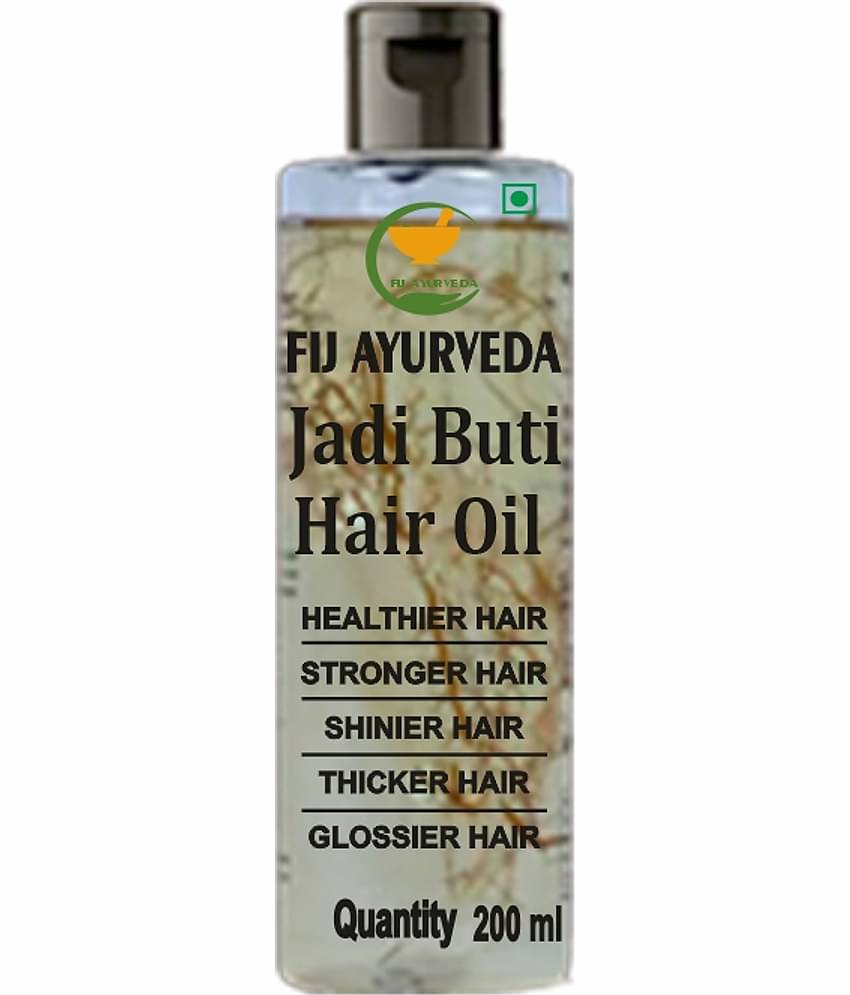 Fij Ayurveda Jadi Buti Hair Oil For Hair Growth And Hair Care (Pack of 1) Fij Ayurveda Jadi Buti Hair Oil For Hair Growth And Hair Care (Pack of 1)