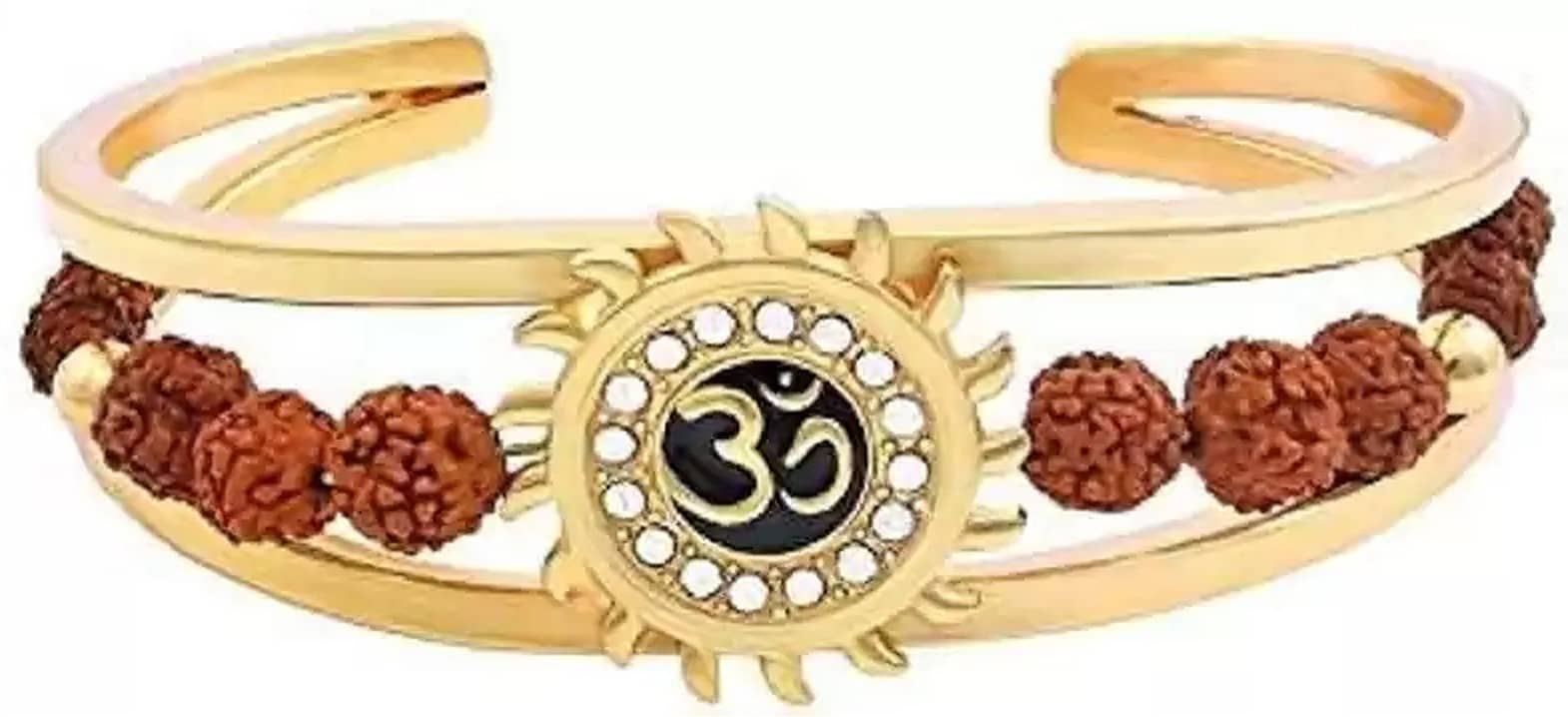 HEER COLLECTION - Gold Religious Bracelet ( Pack of 1 ) - Jewellery Sets | Buy online on ZillyBuy