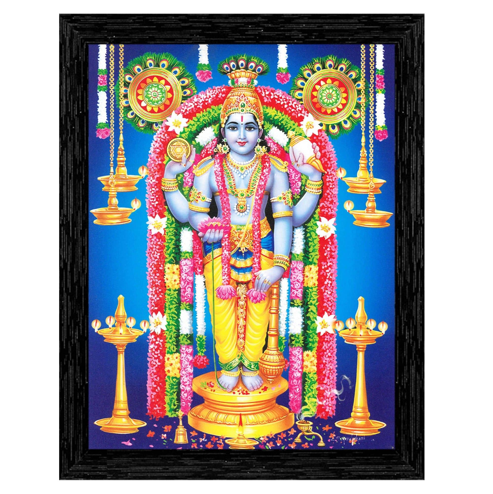 Indianara - Religious Painting With Frame