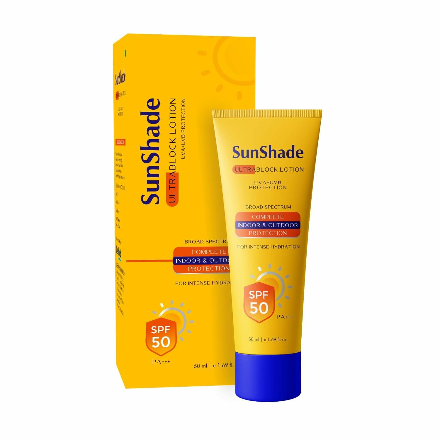     			Leeford Sunshade Ultra Block Sunscreen Lotion, SPF 50 PA+++ UVA+UVB Protection - 50ml
