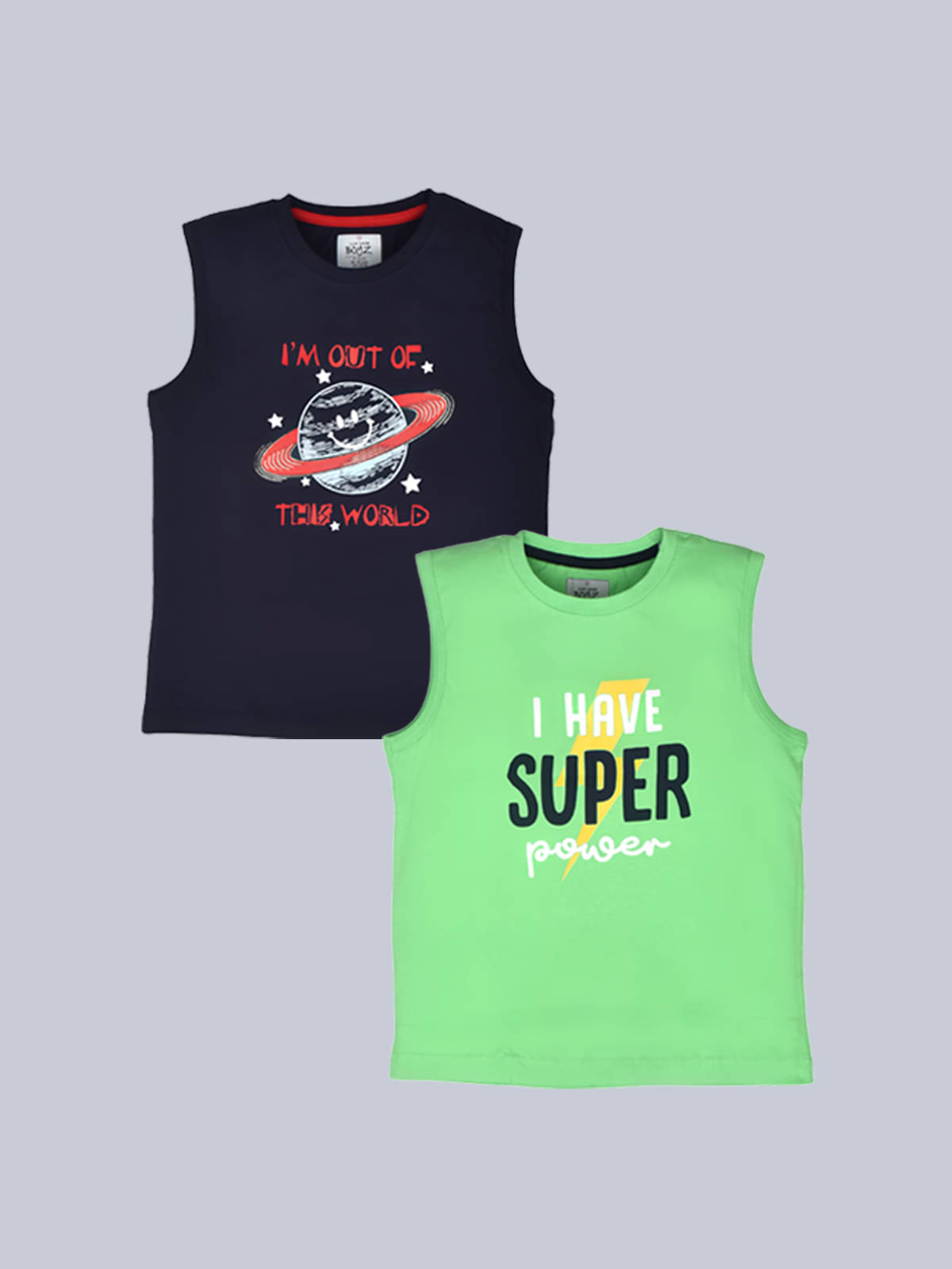     			Lux Cozi Pack of 3 Boys Cotton T-Shirt ( Navy )