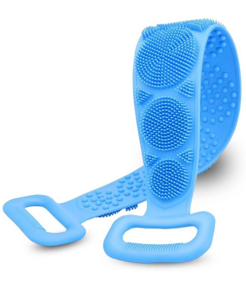 Majestique Silicone Bath Body And Skin Brush Belt Easy To A Clean Color May Vary - Body Care - Loofah and Other Tools | Buy online on ZillyBuy
