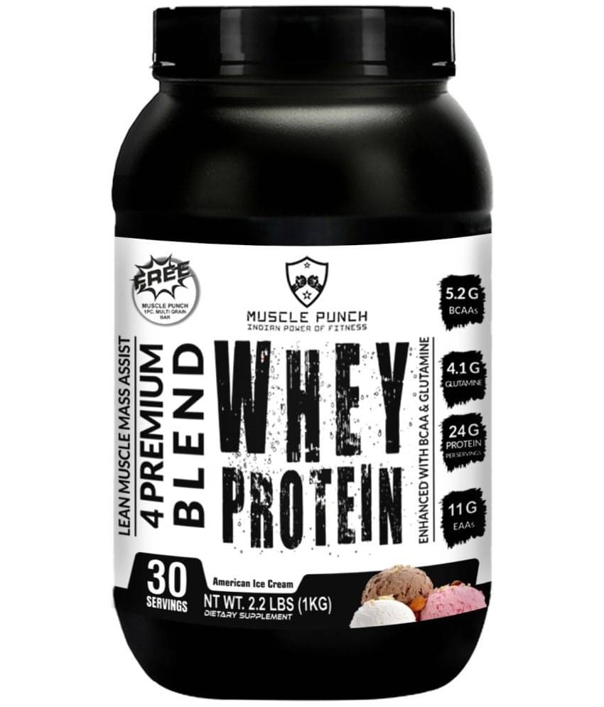 Muscle Punch | Premium Whey Protein Blend 1 kg Muscle Punch | Premium Whey Protein Blend 1 kg