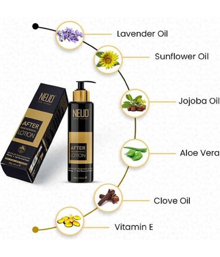 NEUD After Hair Removal Lotion for Skin Care in Men & Women 1 Pack (100 gm)