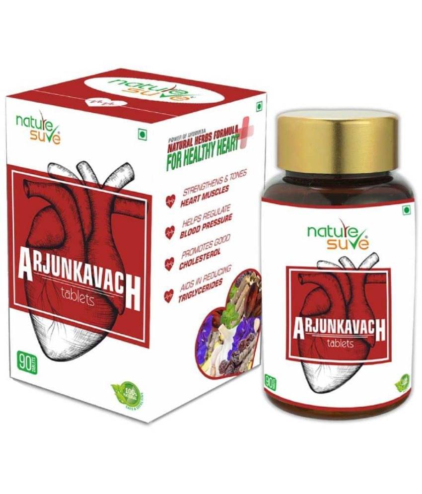     			Nature Sure Arjun Kavach Tablets For Men And Women Tablet 90 No.S Pack of 1