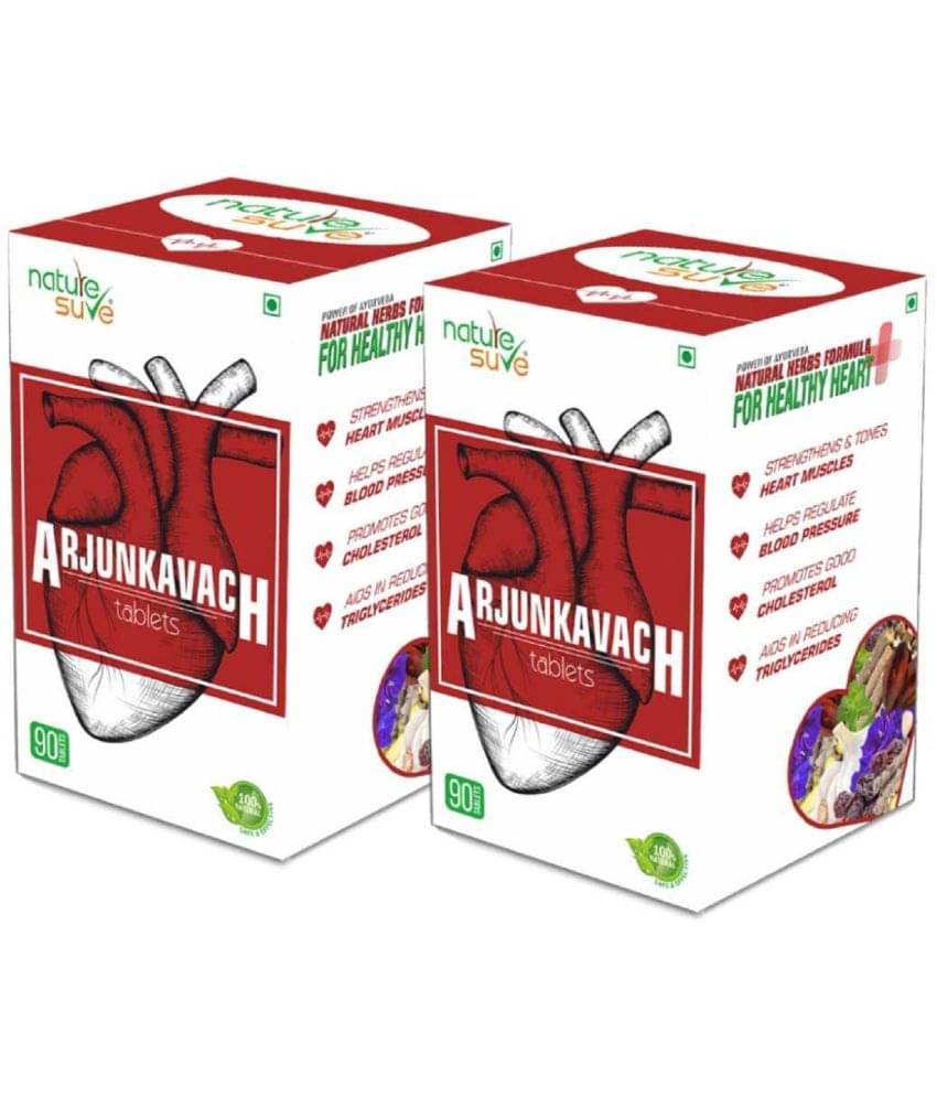 Nature Sure Arjun Kavach Tablets For Men And Women Tablet 2 No.S Pack of 2 Nature Sure Arjun Kavach Tablets For Men And Women Tablet 2 No.S Pack of 2