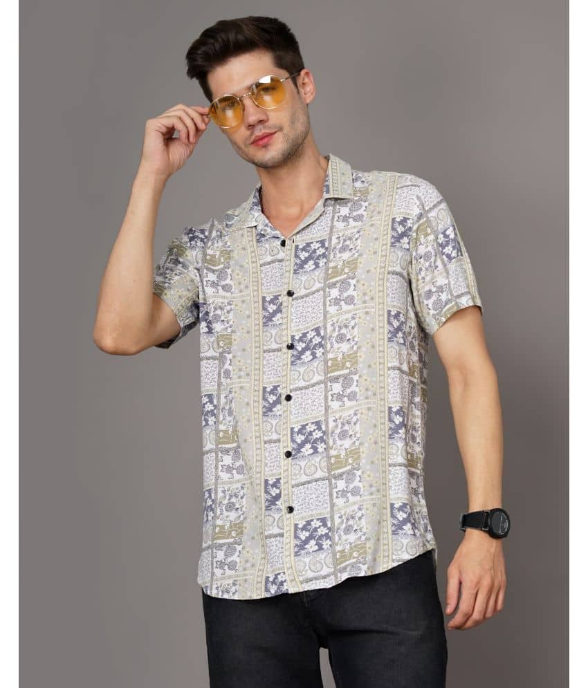 Paul Street - Multi Rayon Regular Fit Men's Casual Shirt ( Pack of 1 )