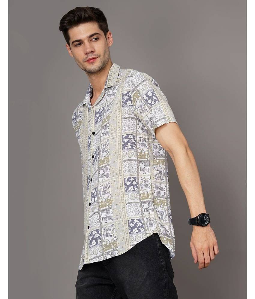 Paul Street - Multi Rayon Regular Fit Men's Casual Shirt ( Pack of 1 )