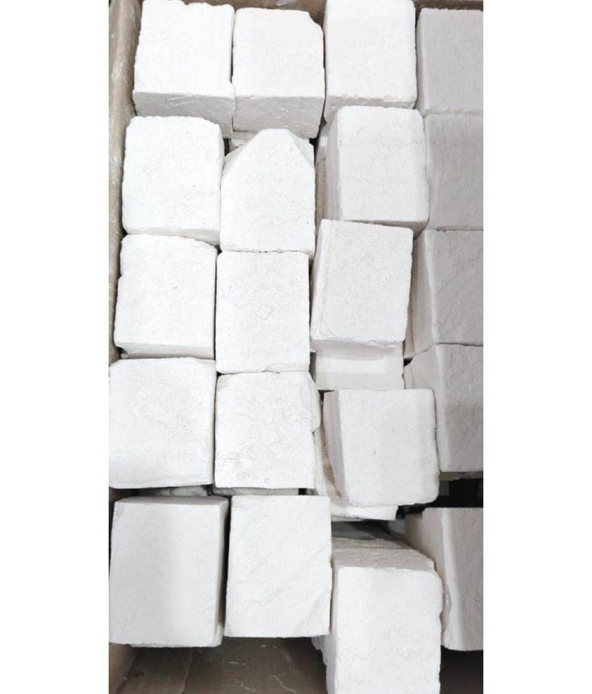     			VINARGHYA Safed Bhasma Khada / Vibhuti / Vibhoothi / Thiruneeru / Holy ash Cube 100 gm