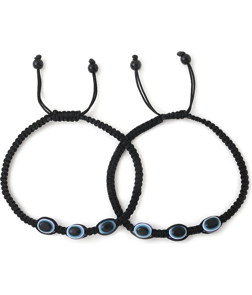 VIRAASI - Black Anklets ( Pack of 1 ) - Anklets | Buy online on ZillyBuy