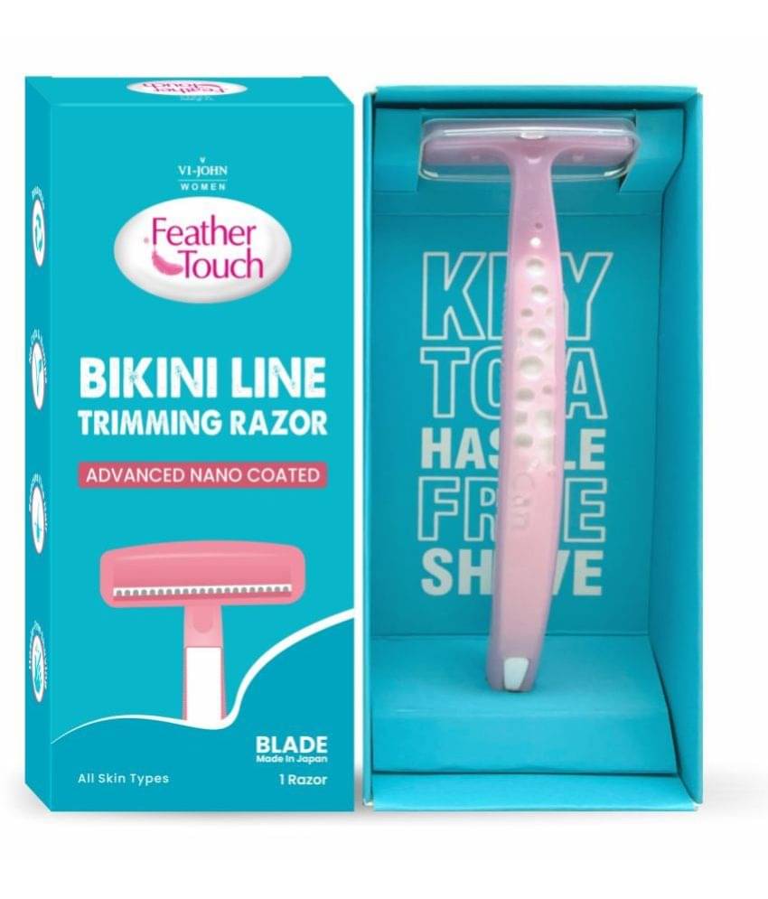     			VI-JOHN Feather Touch Razor For Women, Pack of 1
