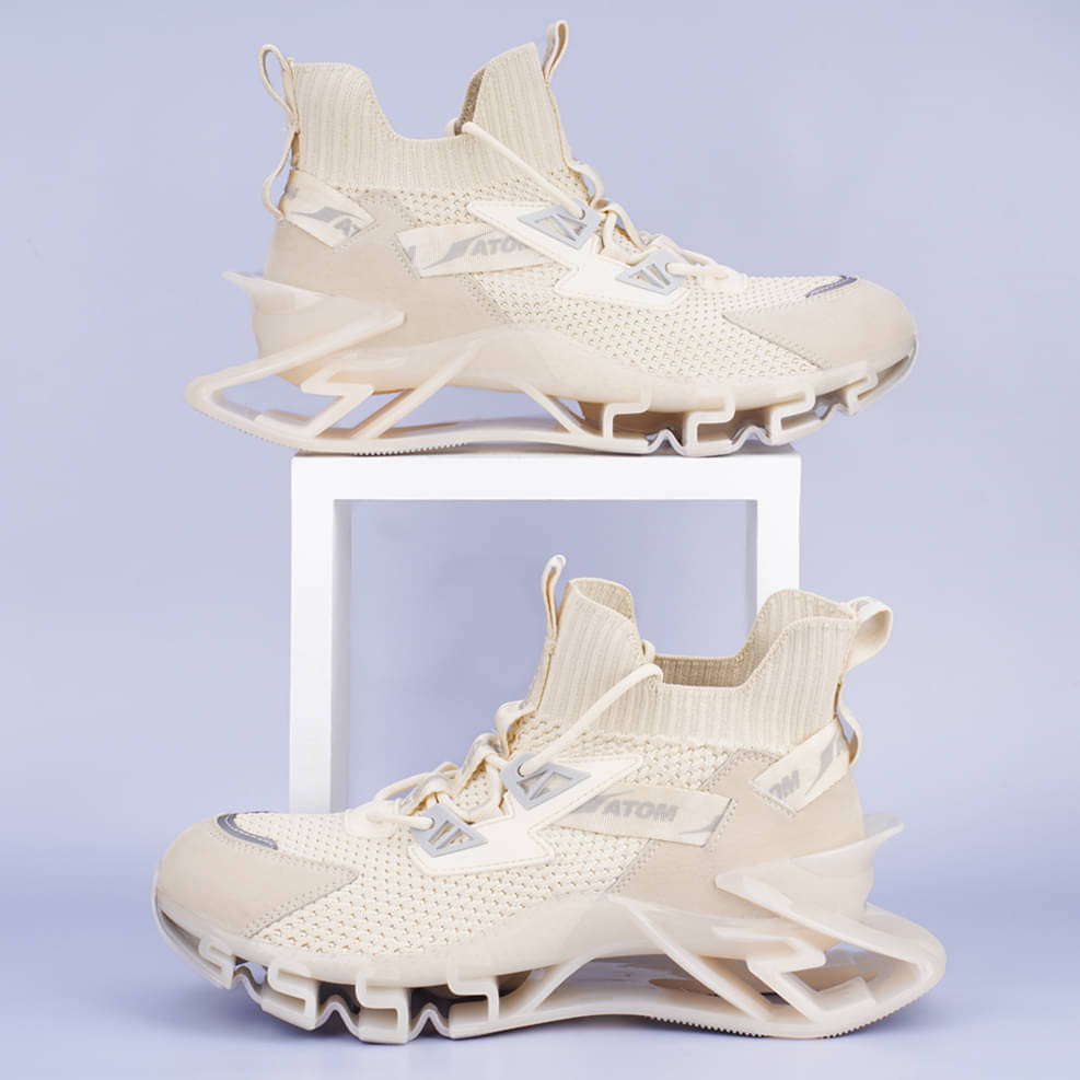     			ATOM Spring Edge Alpha 2 Beige Men's Sneakers