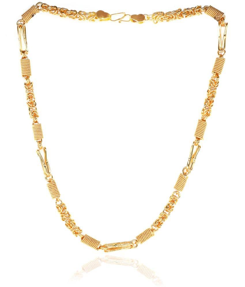 JIPPA Gold Plated Chain ( Set of 1 )