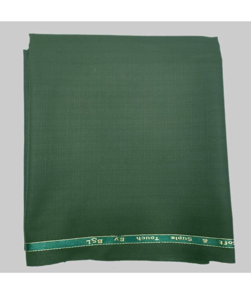 Bsl - Green Viscose Men's Unstitched Pant Piece ( Pack of 1 ) Bsl - Green Viscose Men's Unstitched Pant Piece ( Pack of 1 )