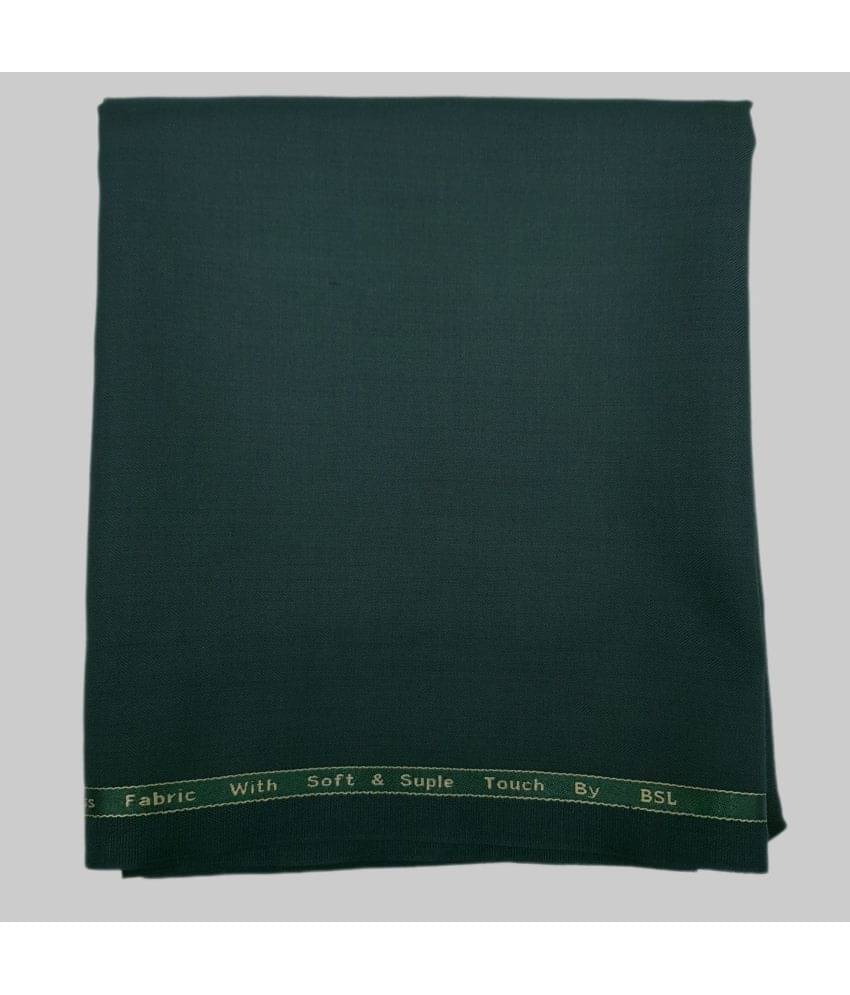 Bsl - Green Viscose Men's Unstitched Pant Piece ( Pack of 1 ) Bsl - Green Viscose Men's Unstitched Pant Piece ( Pack of 1 )