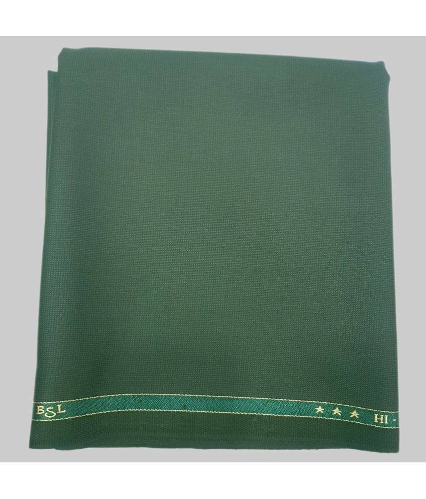Bsl - Green Viscose Men's Unstitched Pant Piece ( Pack of 1 ) Bsl - Green Viscose Men's Unstitched Pant Piece ( Pack of 1 )