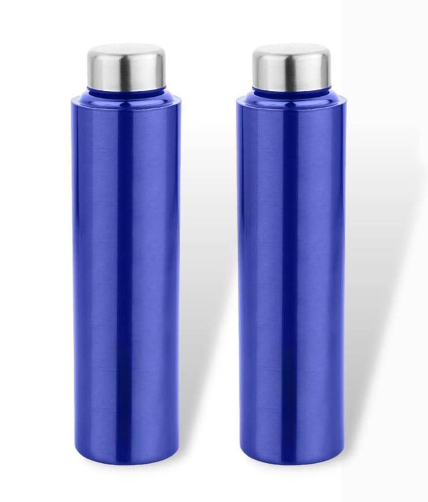 Dynore - Fridge Bottle Navy Blue Fridge Water Bottle 500 mL ( Set of 2 ) Dynore - Fridge Bottle Navy Blue Fridge Water Bottle 500 mL ( Set of 2 )