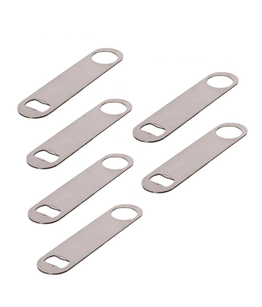 Silver Stainless Steel Bottle Opener - Cookware | Buy online on ZillyBuy
