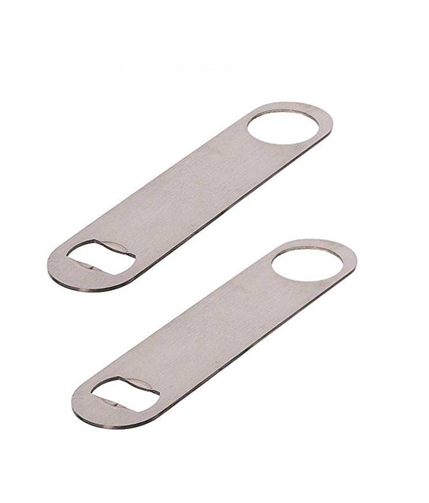     			Silver Stainless Steel Bottle Opener