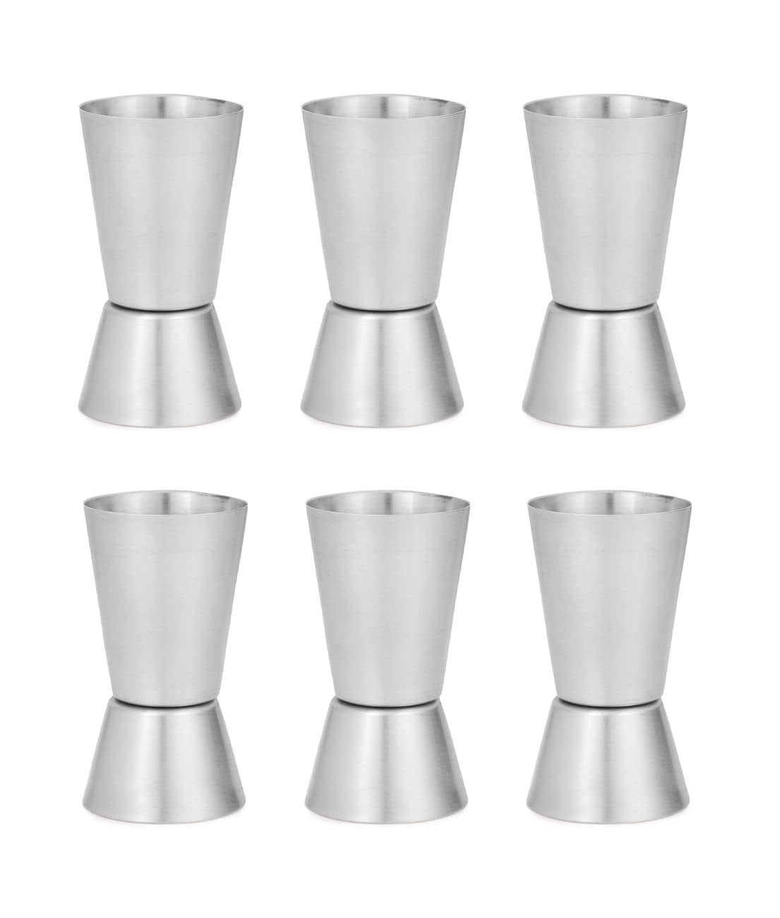 Silver Stainless Steel Peg Measurer ( Pack of 6 ) - Cookware | Buy online on ZillyBuy