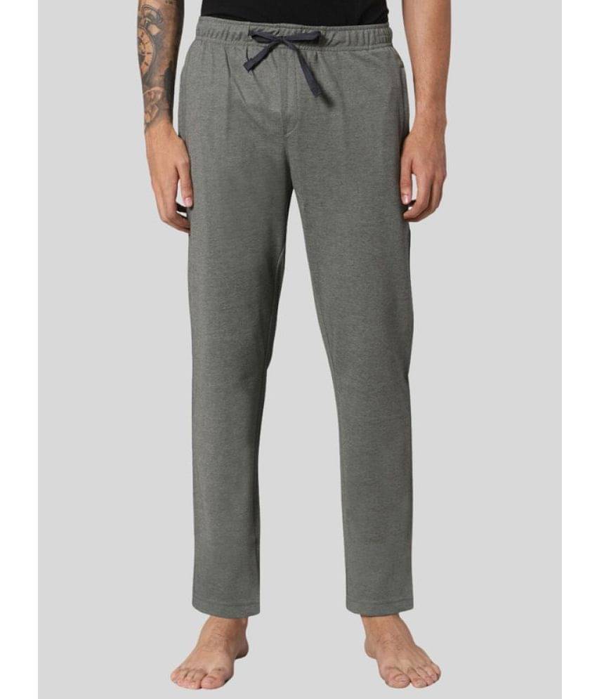     			Avoq - Medium Grey Cotton Blend Men's Trackpants ( Pack of 1 )