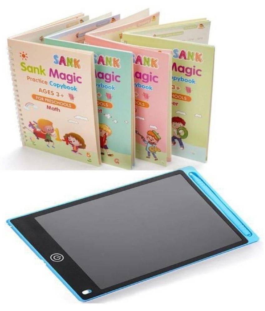 Bentag Magic Practice Copybook and LCD Writing Tablet slate Bentag Magic Practice Copybook and LCD Writing Tablet slate