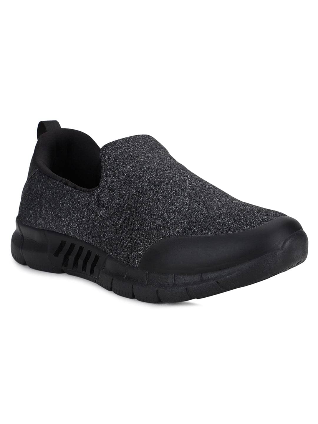     			Campus - Black Men's Slip-on Shoes