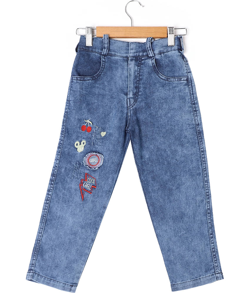 Cremlin Clothing Fancy Jeans For Girls - Jeans | Buy online on ZillyBuy