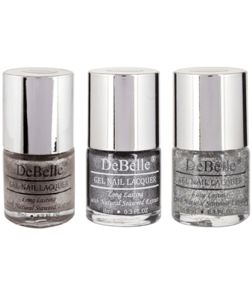DeBelle Multi Glossy Nail Polish 24 ( Pack of 3 )