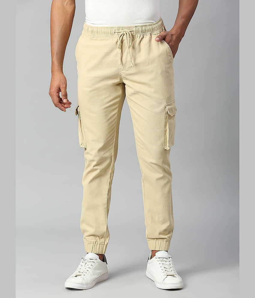 Dennis Lingo Khaki Slim Cargos ( Pack of 1 ) - Trousers | Buy online on ZillyBuy