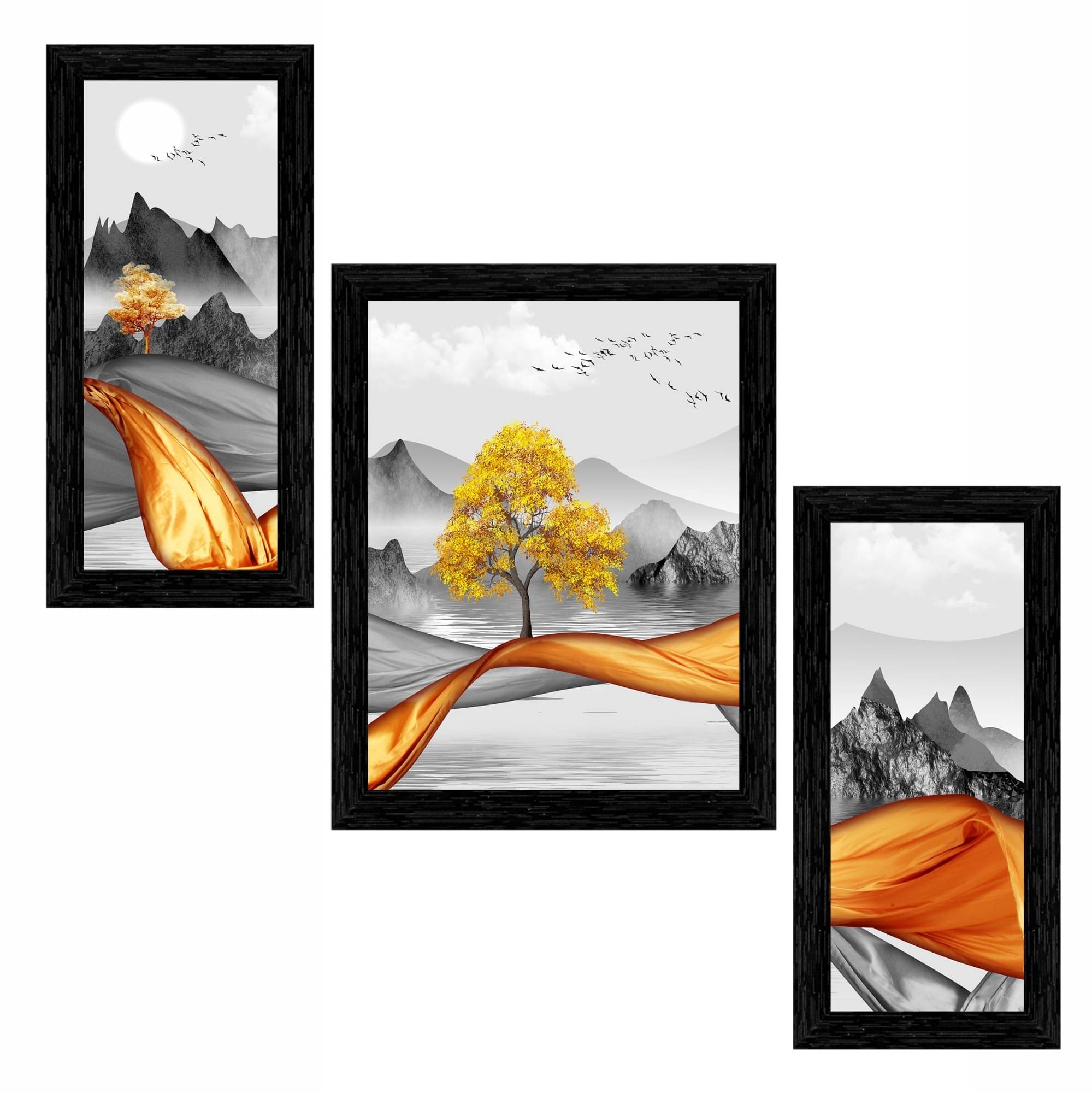     			Indianara - Animal Painting With Frame