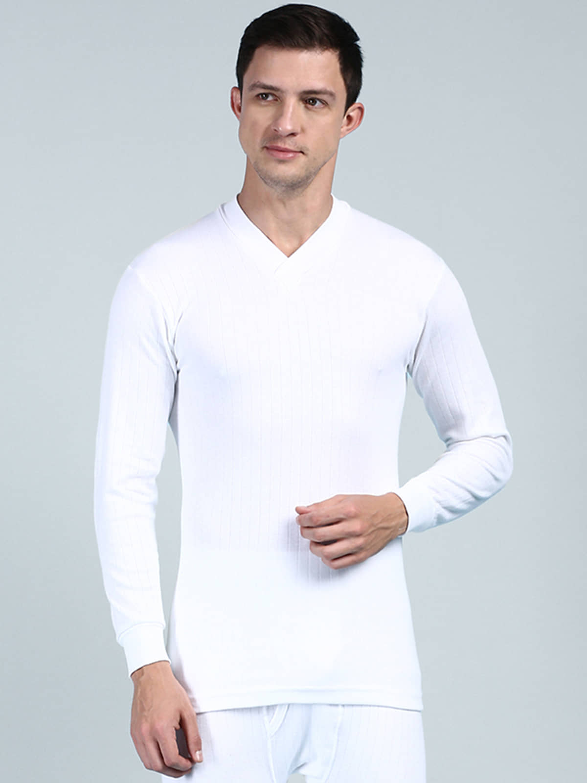 Lux Inferno Pack of Cotton Thermal Tops For Men's White