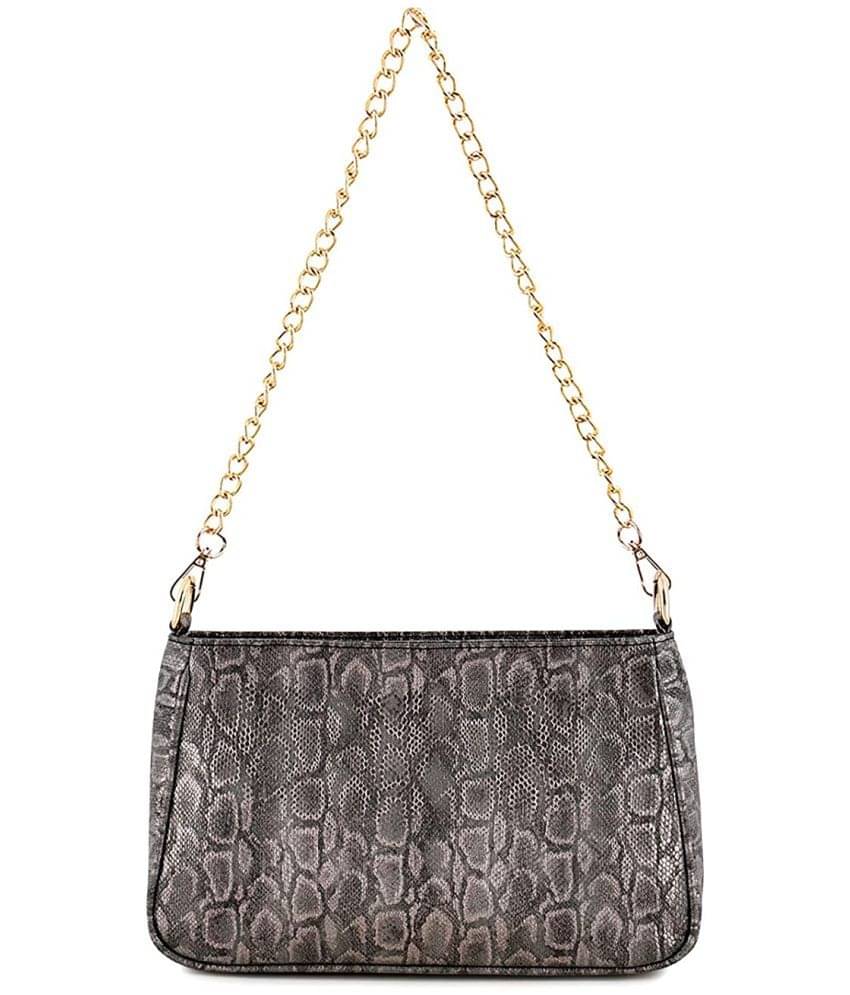     			SAKWOODS Sling Bag PU Set of 1 ( Dark Grey )