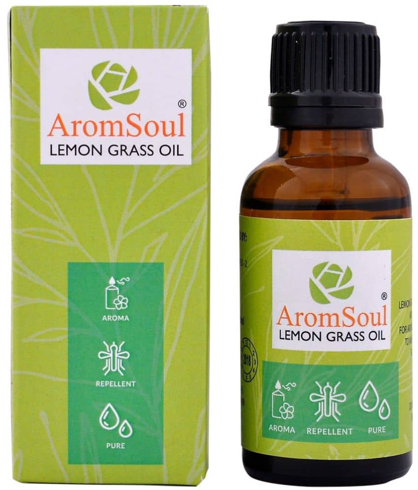 aromsoul - Lemongrass Essential Oil 15 mL ( Pack of 1 )